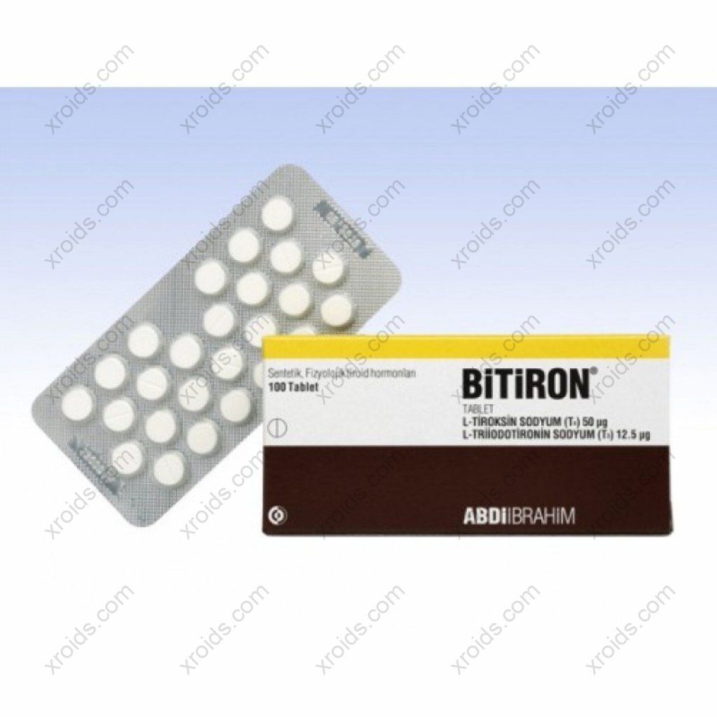 Bitiron (T3&T4) - Levothyroxine - Abdi Ibrahim, Turkey Bitiron (T3&T4) - Levothyroxine - Abdi Ibrahim, Turkey