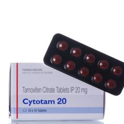 Cytotam 20mg - Tamoxifen - Cipla, India