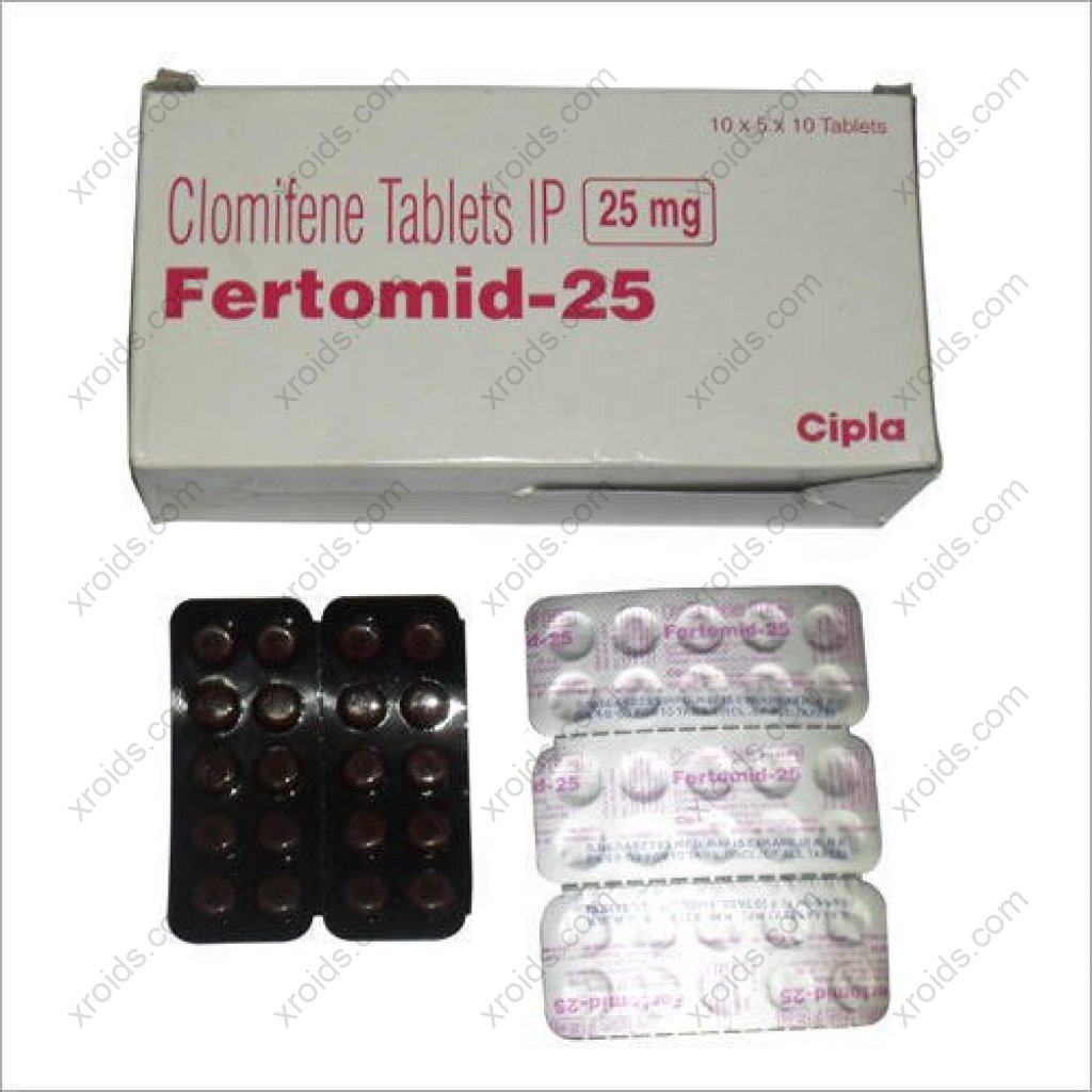Fertomid 25 mg - Clomiphene - Cipla, India Fertomid 25 mg - Clomiphene - Cipla, India