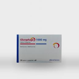 Glucophage 850mg - Metformin - Merck Serono