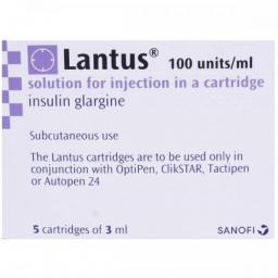 Lantus 100 IU  - Insulin - Sanofi Aventis