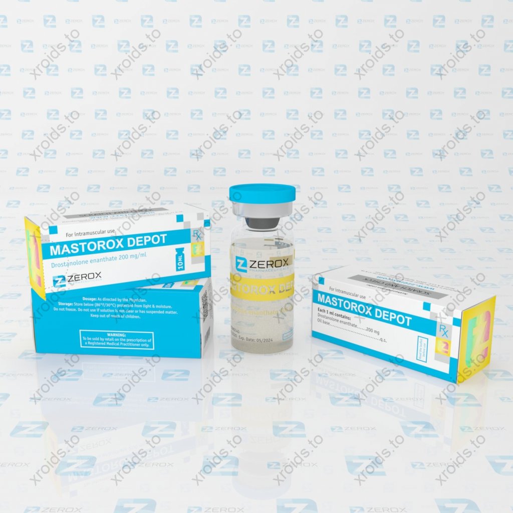 Mastorox Depot 10ml - Drostanolone Enanthate - Zerox Pharmaceuticals Mastorox Depot 10ml - Drostanolone Enanthate - Zerox Pharmaceuticals