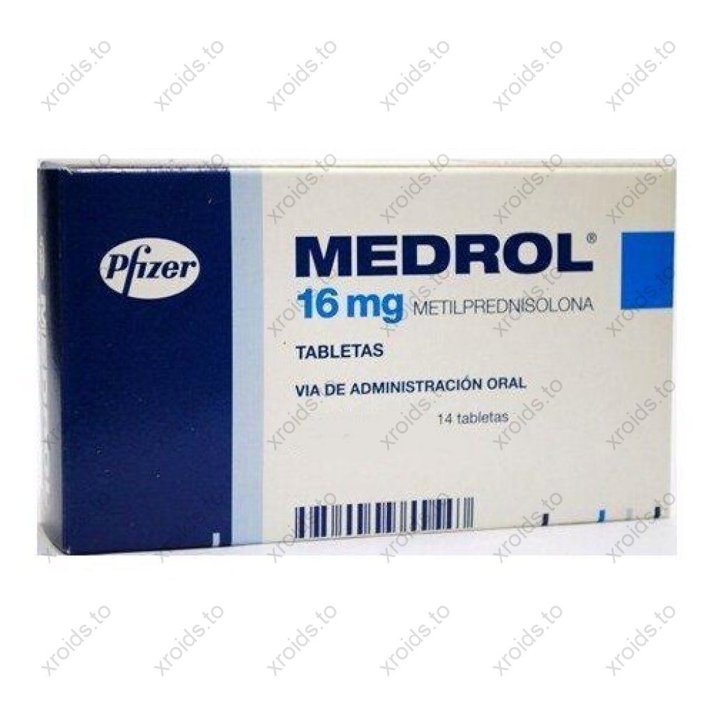Medrol 16 mg - Methylprednisolone - Pfizer Medrol 16 mg - Methylprednisolone - Pfizer