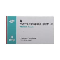 Medrol 8 mg  - Methylprednisolone - Pfizer