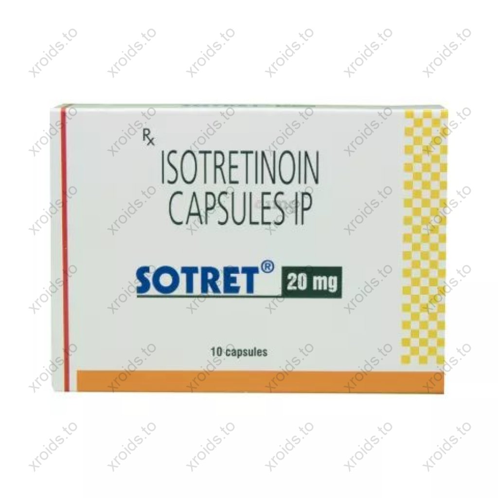 Sotret 20 mg - Isotretinoin - Sun Pharma, India Sotret 20 mg - Isotretinoin - Sun Pharma, India