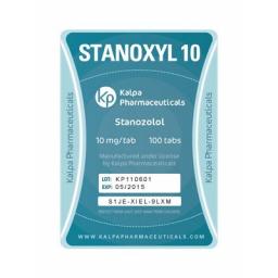 Stanoxyl 10 (Winstrol Tablets) - Stanozolol - Kalpa Pharmaceuticals LTD, India