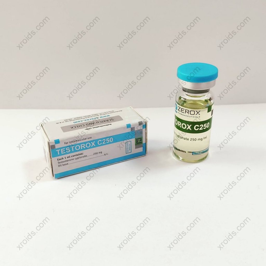 Testorox C250 10ml - Testosterone Cypionate - Zerox Pharmaceuticals Testorox C250 10ml - Testosterone Cypionate - Zerox Pharmaceuticals