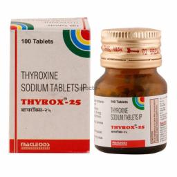 Thyrox 25 mcg  - Thyroxine Sodium - Macleods