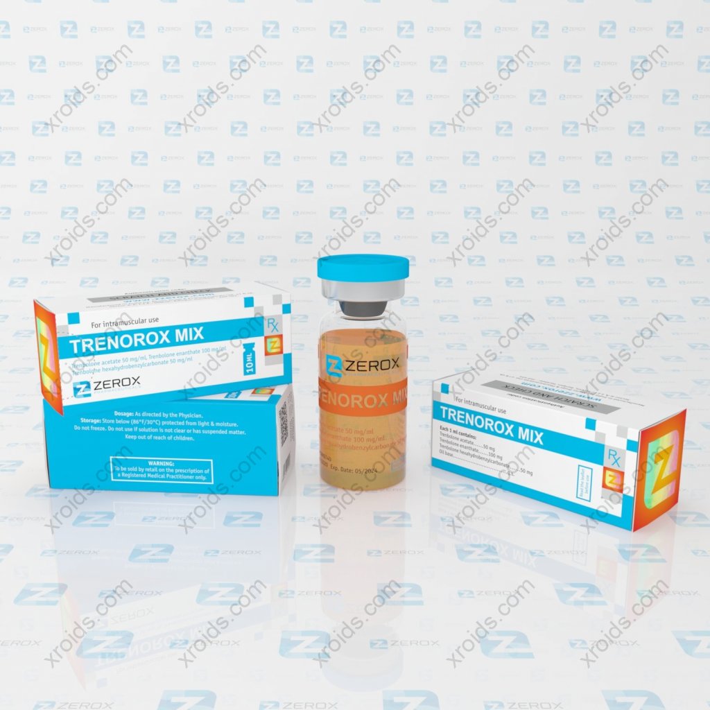 Trenorox Mix 10ml - Trenbolone Acetate - Zerox Pharmaceuticals Trenorox Mix 10ml - Trenbolone Acetate - Zerox Pharmaceuticals